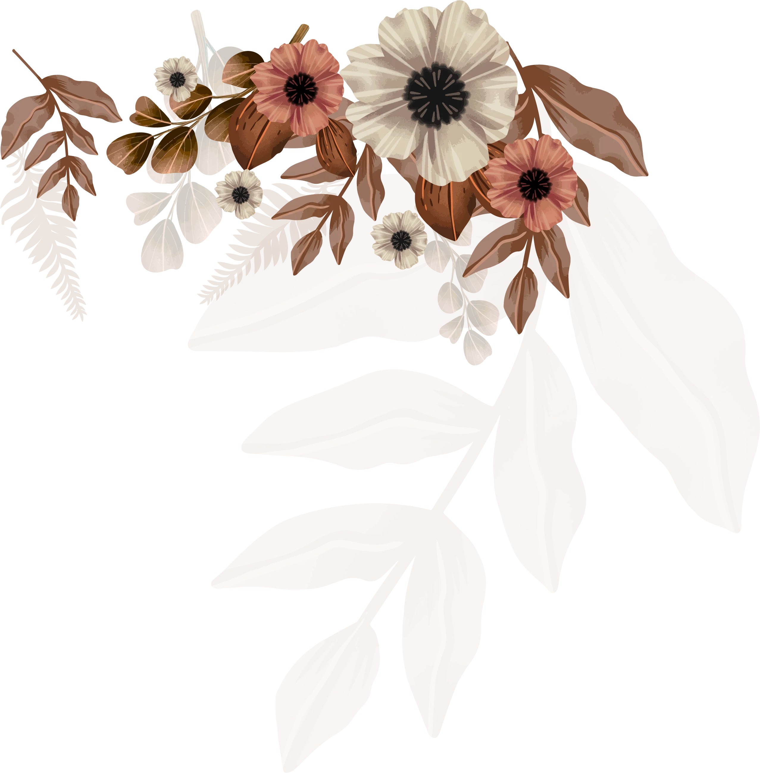 Rustic floral decor